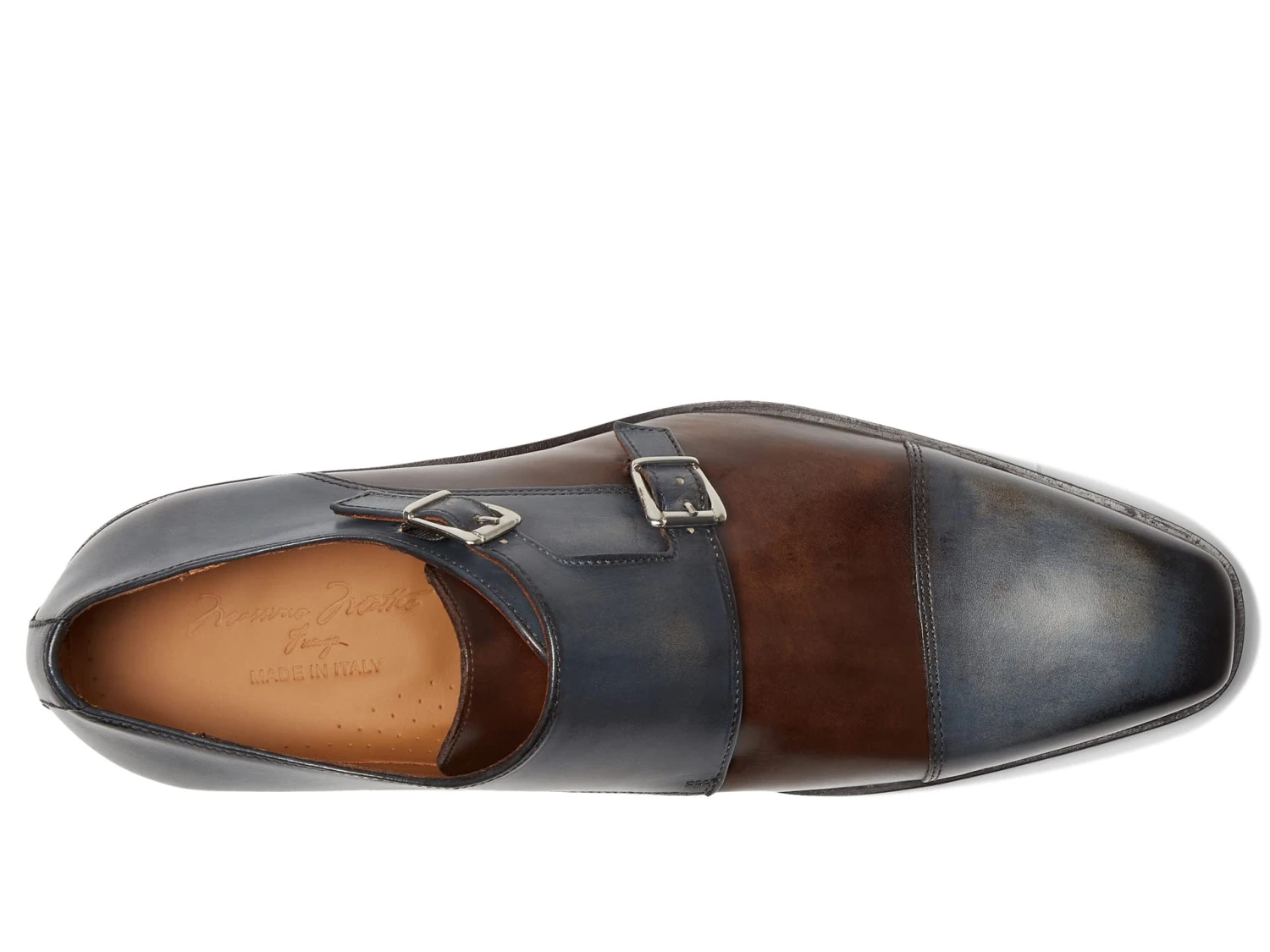 Massimo Matteo Two-Tone Double Monk 4 Massimo Matteo Two-Tone Double Monk - Image 2