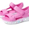 SKECHERS KIDS Foamies Heart Lights Sandal 308045L (Little Kid/Big Kid) 2 SKECHERS KIDS Foamies Heart Lights Sandal 308045L (Little Kid/Big Kid) -StepInStyle Store 71vhAiBhUlL