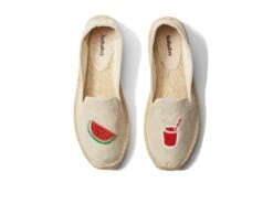 Soludos Watermelon Juice Platform Espadrille