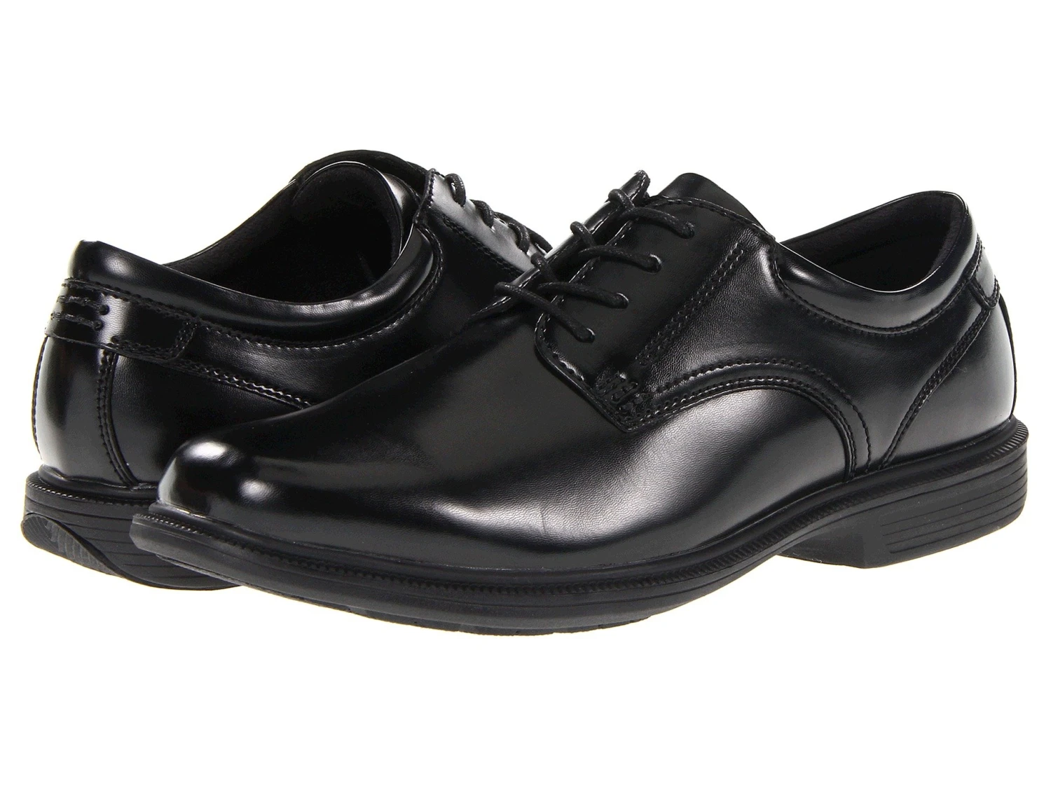 Nunn Bush Baker Street Plain Toe Oxford With KORE Slip Resistant Walking Comfort Technology 3 Nunn Bush Baker Street Plain Toe Oxford With KORE Slip Resistant Walking Comfort Technology